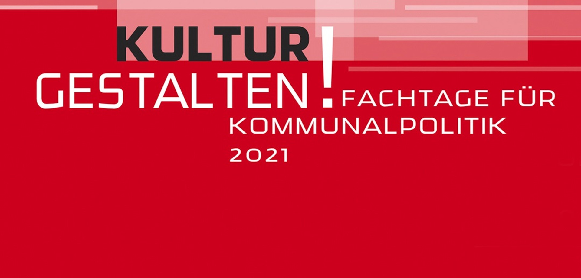 Key Visual des Fachtages für Kommunalpolitik 2021